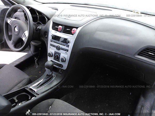 1G1ZC5E04CF173681 - 2012 CHEVROLET MALIBU 1LT BLACK photo 5