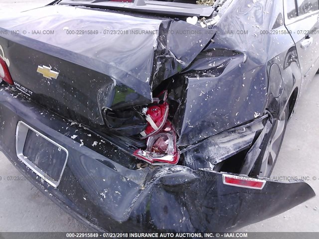 1G1ZC5E04CF173681 - 2012 CHEVROLET MALIBU 1LT BLACK photo 6