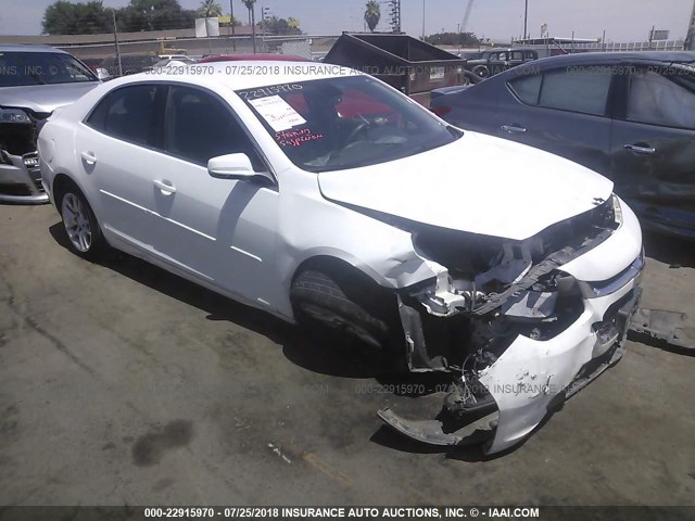 1G11C5SL6FF245240 - 2015 CHEVROLET MALIBU 1LT WHITE photo 1