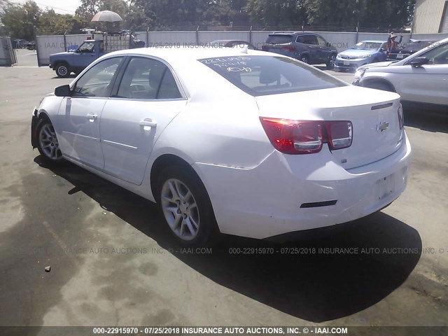 1G11C5SL6FF245240 - 2015 CHEVROLET MALIBU 1LT WHITE photo 3