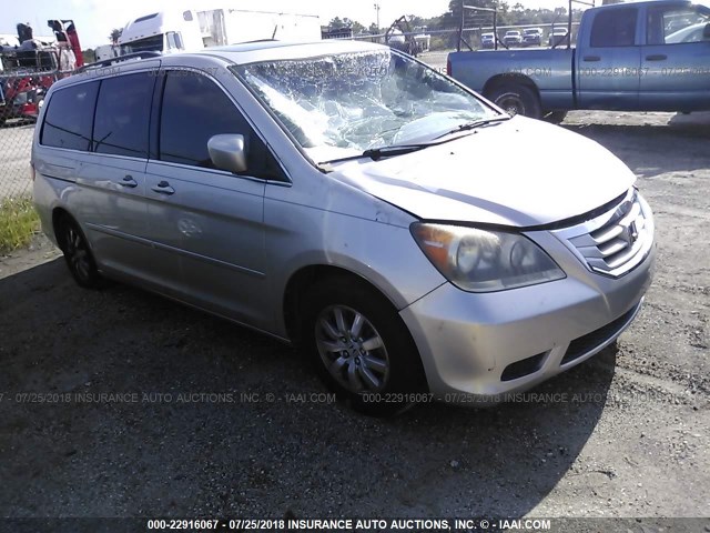 5FNRL38748B406023 - 2008 HONDA ODYSSEY EXL SILVER photo 1