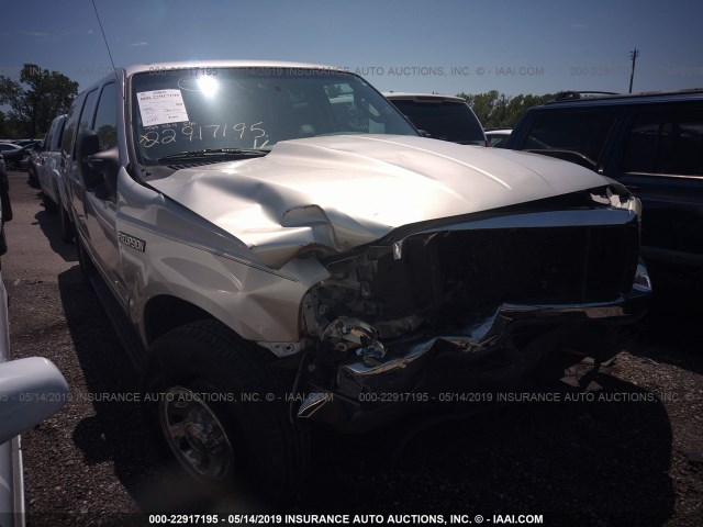 1FMNU40L74EA55870 - 2004 FORD EXCURSION XLT GRAY photo 1