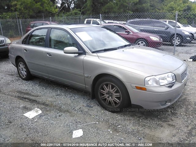 YV1TS592X51405688 - 2005 VOLVO S80 2.5T TAN photo 1