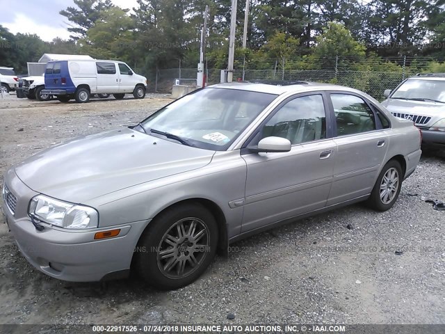 YV1TS592X51405688 - 2005 VOLVO S80 2.5T TAN photo 2