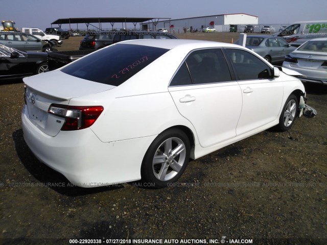4T1BF1FK4EU456665 - 2014 TOYOTA CAMRY L/SE/LE/XLE Ağ foto 4