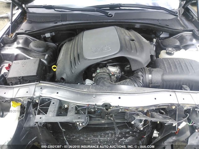 2C3CCAET2GH273870 - 2016 CHRYSLER 300C GRAY photo 10