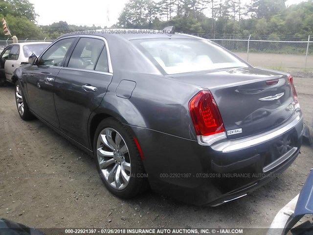 2C3CCAET2GH273870 - 2016 CHRYSLER 300C GRAY photo 3