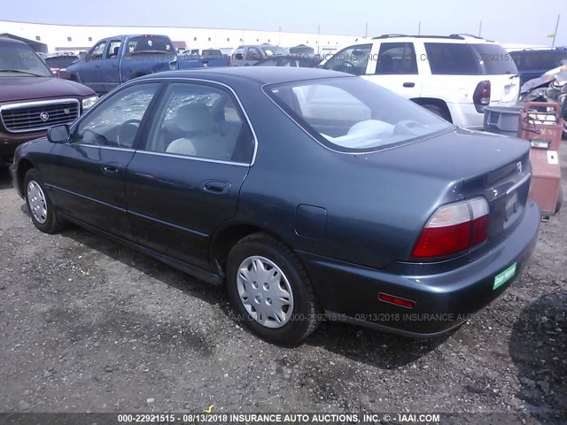 1HGCD5688VA185378 - 1997 HONDA ACCORD VALUE BLUE photo 3