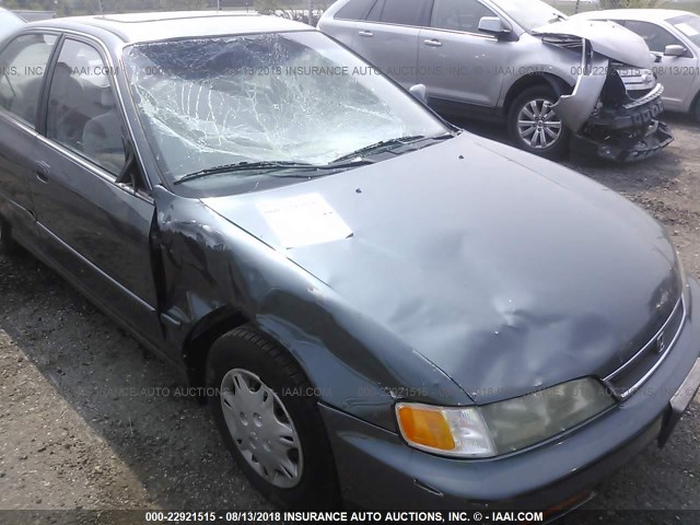 1HGCD5688VA185378 - 1997 HONDA ACCORD VALUE BLUE photo 6