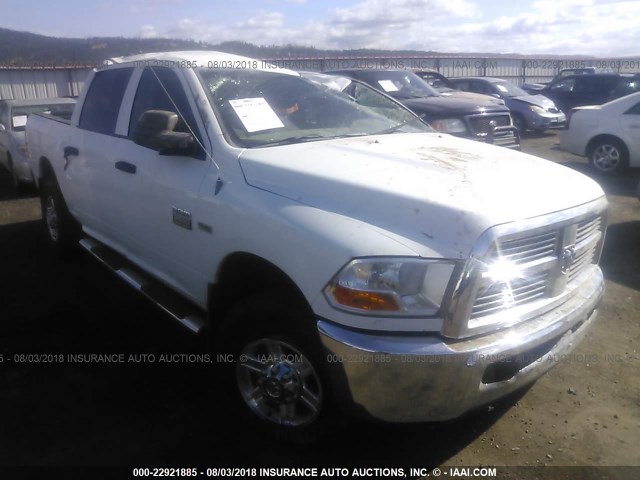 3C6TD5CT6CG168110 - 2012 DODGE RAM 2500 ST WHITE photo 1