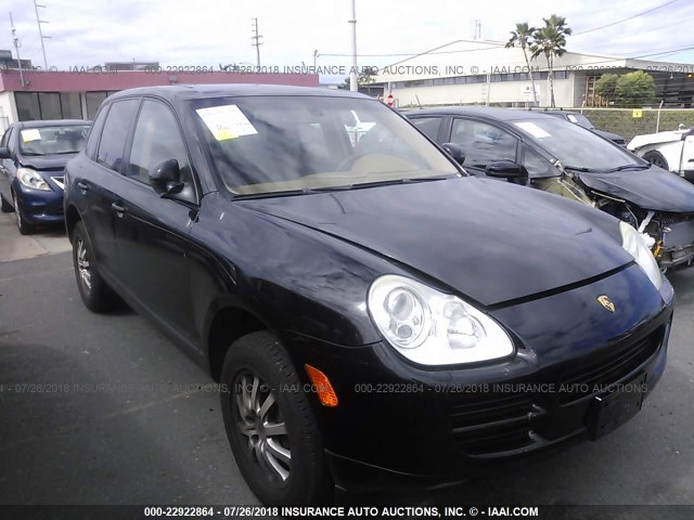 WP1AA29P16LA27310 - 2006 PORSCHE CAYENNE BLACK photo 1