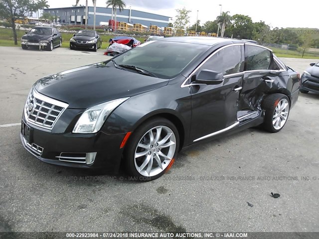 2G61R5S38F9158747 - 2015 CADILLAC XTS PREMIUM COLLECTION BLACK photo 2