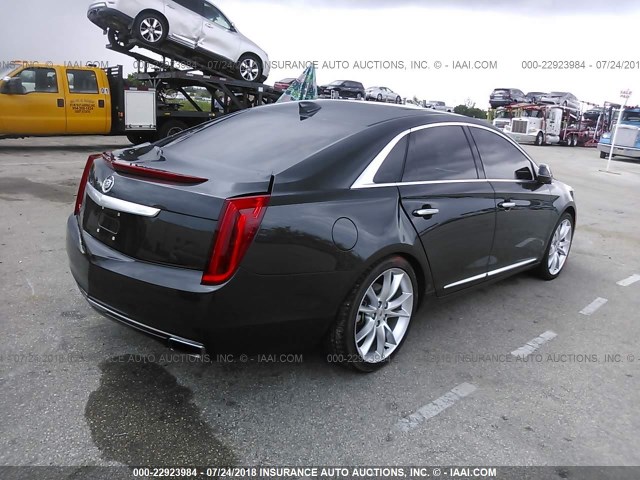 2G61R5S38F9158747 - 2015 CADILLAC XTS PREMIUM COLLECTION BLACK photo 4