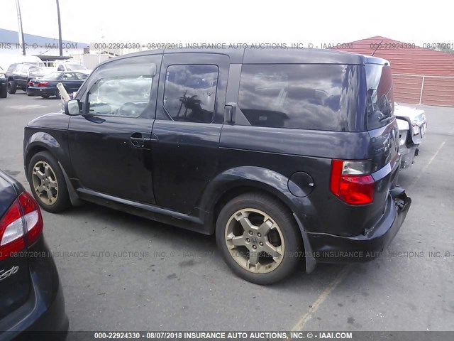 5J6YH18928L006066 - 2008 HONDA ELEMENT SC BLACK photo 3