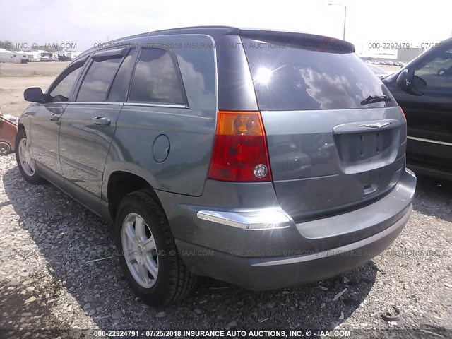 2C4GM68415R399138 - 2005 CHRYSLER PACIFICA TOURING GRAY photo 3
