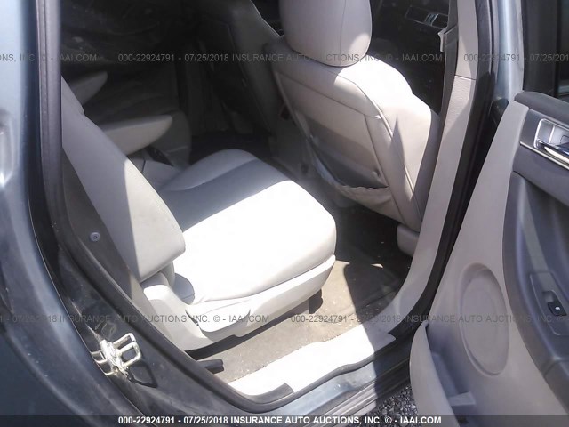 2C4GM68415R399138 - 2005 CHRYSLER PACIFICA TOURING GRAY photo 8