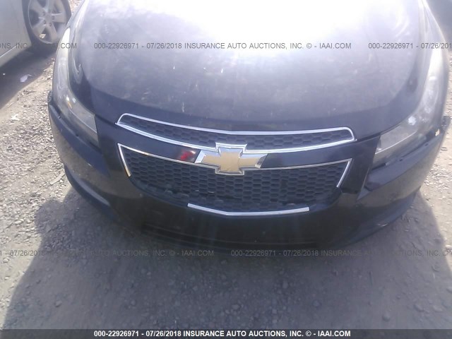 1G1P75SZ2E7295709 - 2014 CHEVROLET CRUZE BLACK photo 6