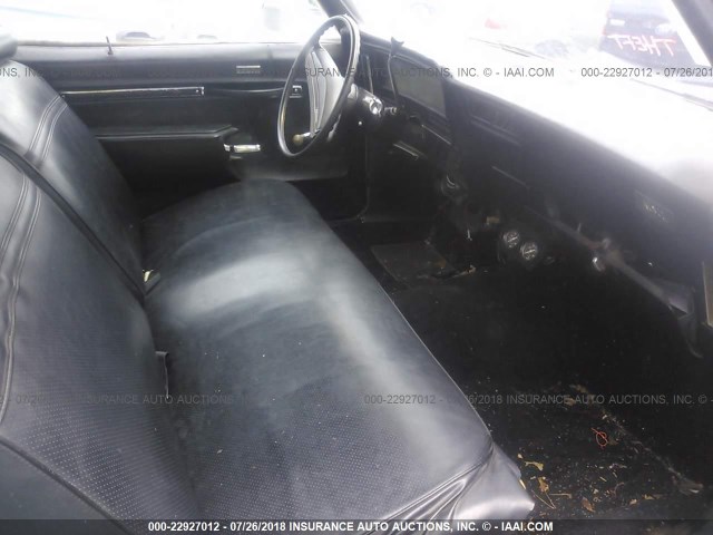 1Y27H3L210638 - 1973 CHEVROLET NOVA GRAY photo 5