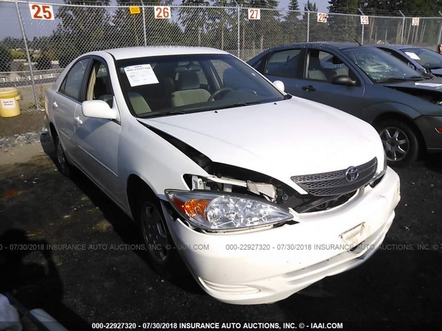 4T1BF32K93U058351 - 2003 TOYOTA CAMRY LE/XLE/SE 白色 照片 1