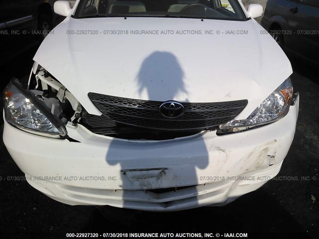 4T1BF32K93U058351 - 2003 TOYOTA CAMRY LE/XLE/SE 白色 照片 6
