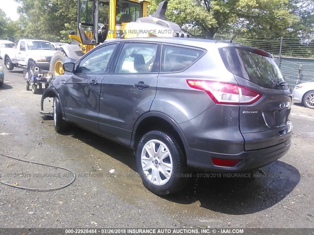 1FMCU0F78GUC37579 - 2016 FORD ESCAPE S GRAY photo 3