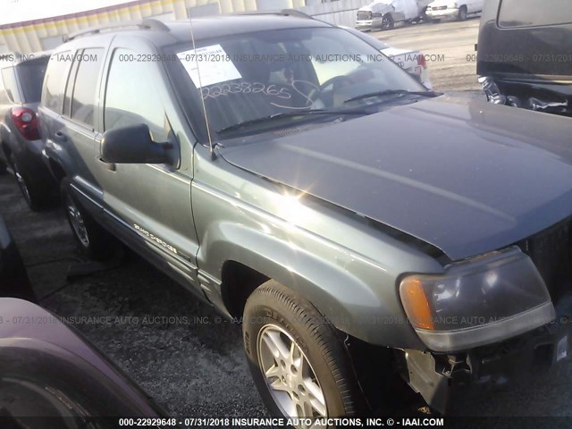 1J4GX48S04C268651 - 2004 JEEP GRAND CHEROKEE LAREDO/COLUMBIA/FREEDOM 绿色 照片 1