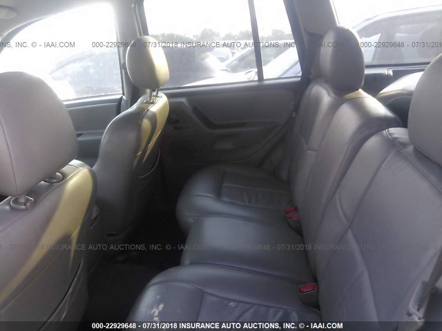 1J4GX48S04C268651 - 2004 JEEP GRAND CHEROKEE LAREDO/COLUMBIA/FREEDOM 绿色 照片 8