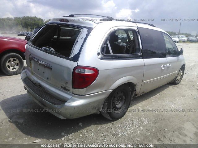 2A4GP54L37R269275 - 2007 CHRYSLER TOWN & COUNTRY TOURING SILVER photo 4