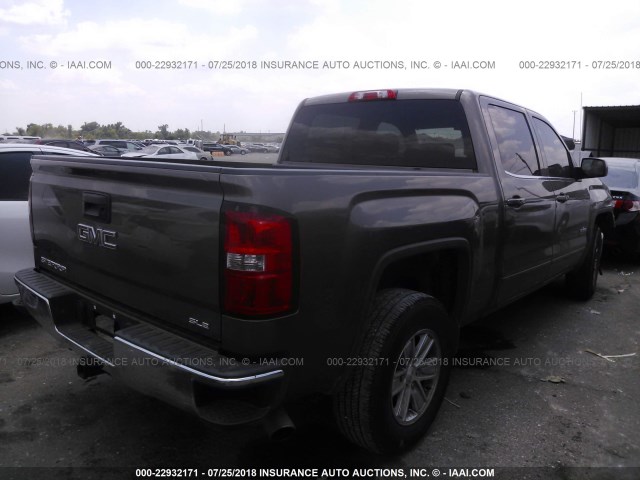 3GTP1UEC1FG508293 - 2015 GMC SIERRA C1500 SLE BROWN photo 4