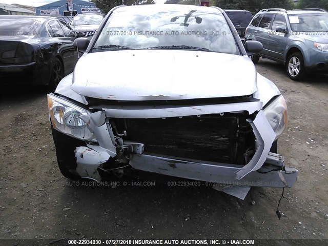 1B3CB3HA8BD106389 - 2011 DODGE CALIBER MAINSTREET GRAY photo 6