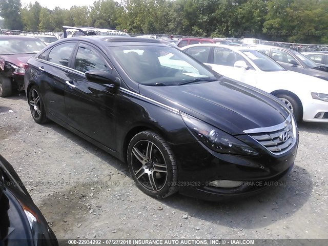 5NPEC4ACXCH438058 - 2012 HYUNDAI SONATA SE/LIMITED BLACK photo 1