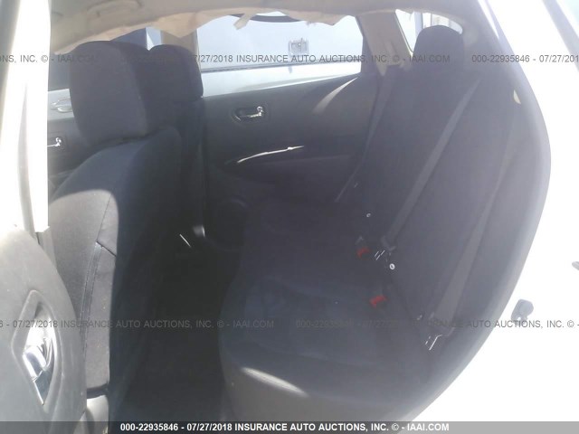 JN8AS5MV5DW133426 - 2013 NISSAN ROGUE S/SV WHITE photo 8