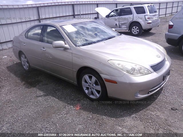 JTHBA30GX55108039 - 2005 LEXUS ES 330 TAN photo 1