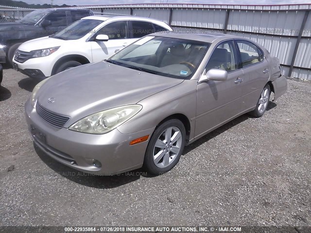 JTHBA30GX55108039 - 2005 LEXUS ES 330 TAN photo 2