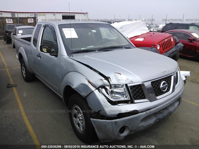 1N6BD06T26C428283 - 2006 NISSAN FRONTIER KING CAB XE SILVER photo 1