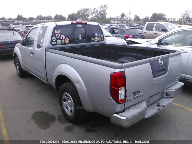 1N6BD06T26C428283 - 2006 NISSAN FRONTIER KING CAB XE SILVER photo 3