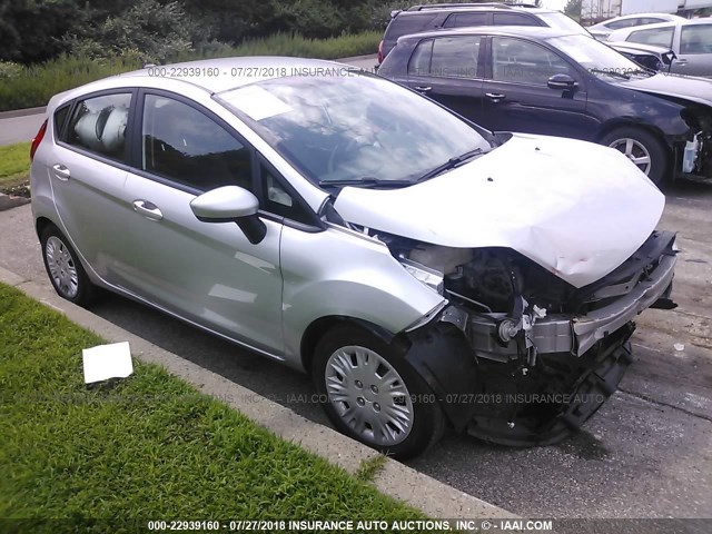 3FADP4TJ2FM160790 - 2015 FORD FIESTA S SILVER photo 1