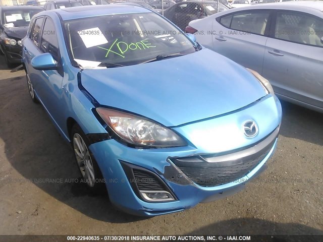 JM1BL1H62A1327543 - 2010 MAZDA 3 S BLUE photo 6