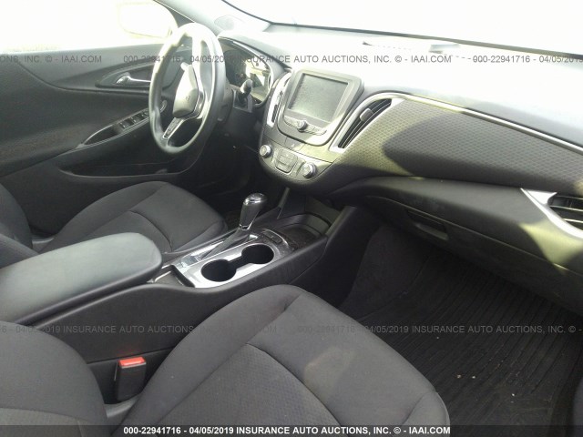 1G1ZB5ST3HF133598 - 2017 CHEVROLET MALIBU LS BLACK photo 5