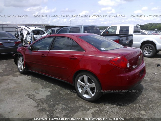 1G2ZF55B064193401 - 2006 PONTIAC G6 SE RED photo 3