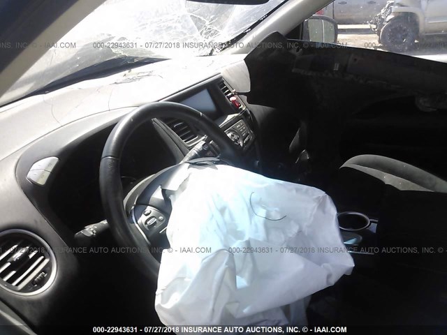 5N1AR2MN9FC602524 - 2015 NISSAN PATHFINDER S/SV/SL/PLATINUM BLUE photo 5