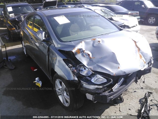 KMHDH4AE4GU634244 - 2016 HYUNDAI ELANTRA SE/SPORT/LIMITED GRAY photo 1