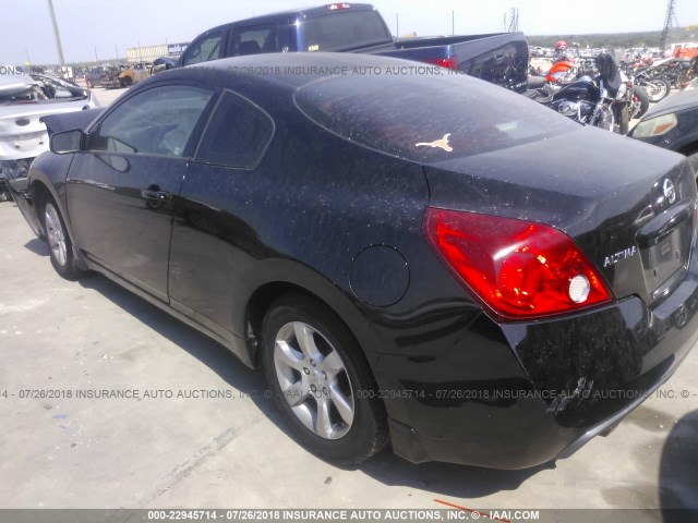 1N4AL24E78C219213 - 2008 NISSAN ALTIMA 2.5S BLACK photo 3