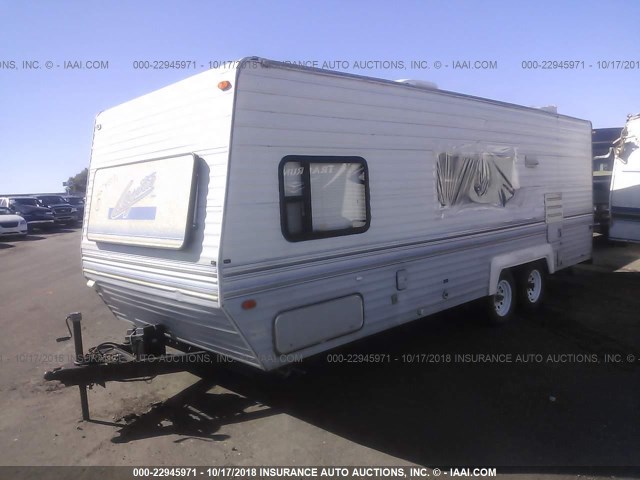 1SL200L25SF000843 - 1995 LAYTON 2210 TRAVEL TRAILER  WHITE photo 2