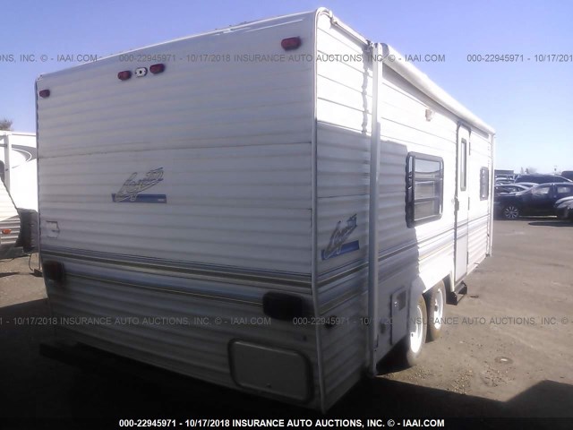 1SL200L25SF000843 - 1995 LAYTON 2210 TRAVEL TRAILER  WHITE photo 4