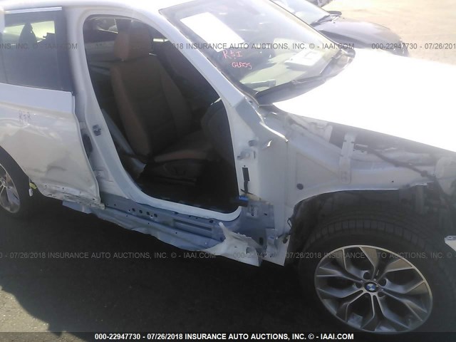 5UXWX9C59H0D98937 - 2017 BMW X3 XDRIVE28I WHITE photo 6