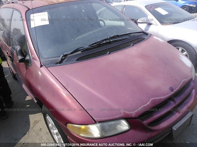 1B4GP45R7VB237330 - 1997 DODGE CARAVAN SE/SPORT RED photo 1