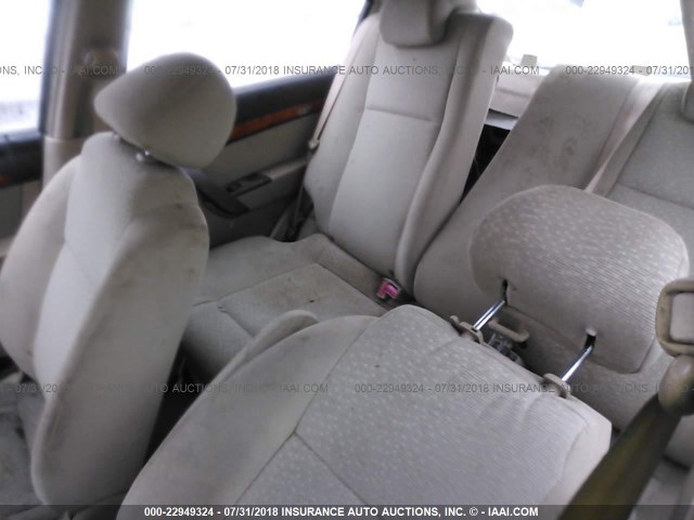 KL1TG56677B137010 - 2007 CHEVROLET AVEO WHITE photo 8