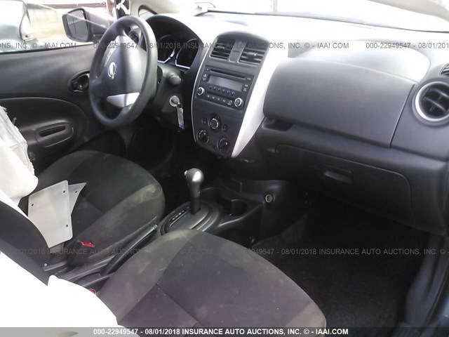 3N1CE2CP4HL365317 - 2017 NISSAN VERSA NOTE S/S PLUS/SV/SL/SR GRAY photo 5