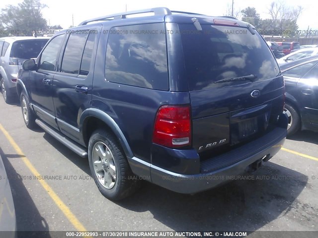 1FMZU73W13UC20521 - 2003 FORD EXPLORER XLT/XLT SPORT/NBX BLUE photo 3